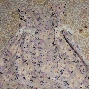 Haute Hippie Purple Scalloped Sleeve Dress Spring/Easter